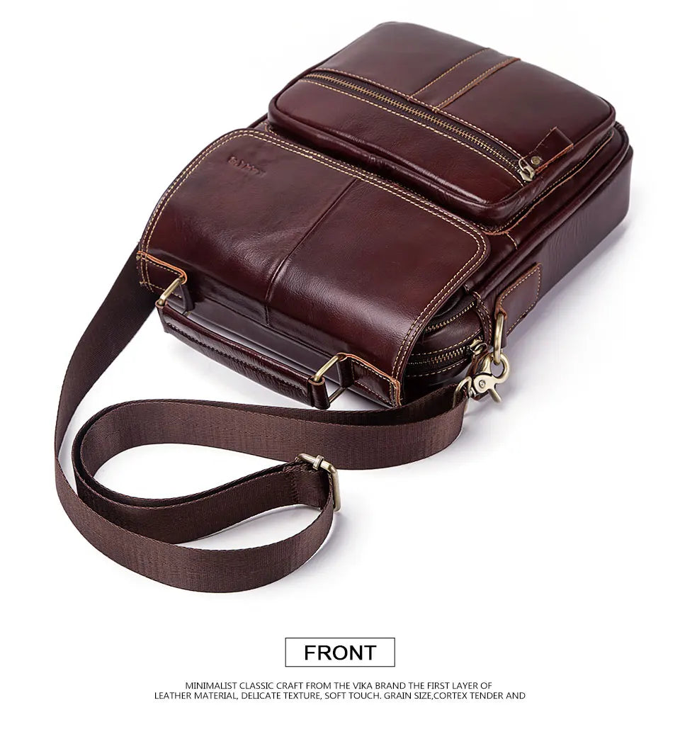 Leather Men's Crossbody BagHigh Quality