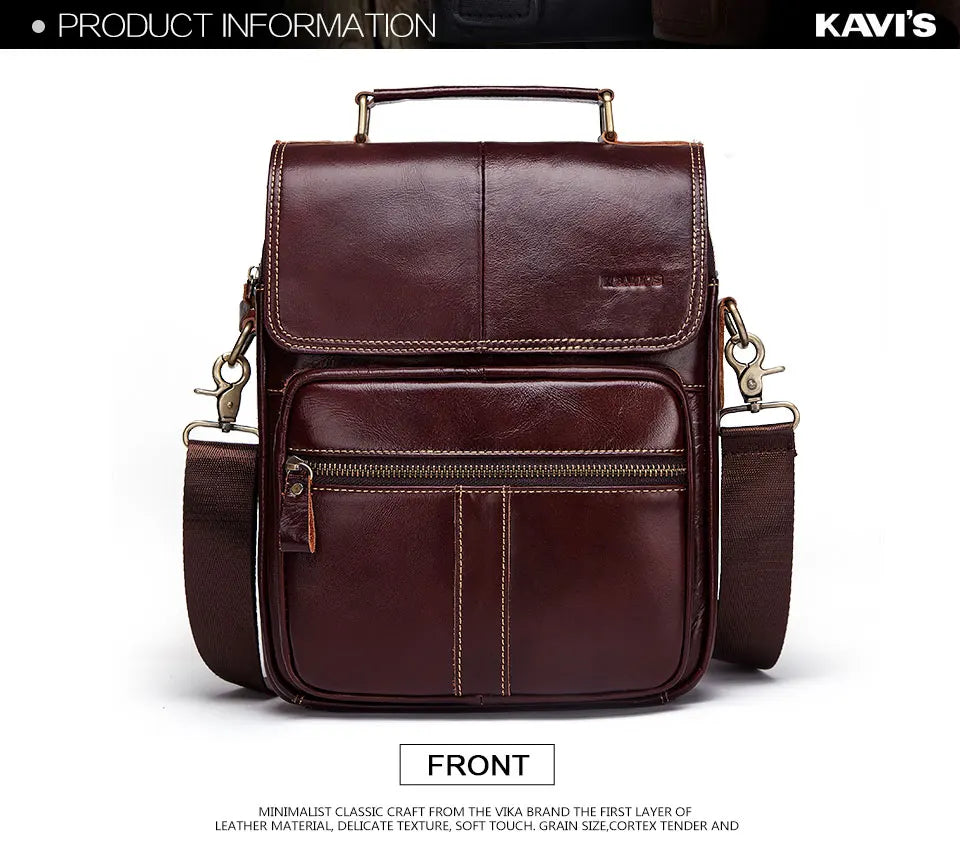 Leather Men's Crossbody BagHigh Quality