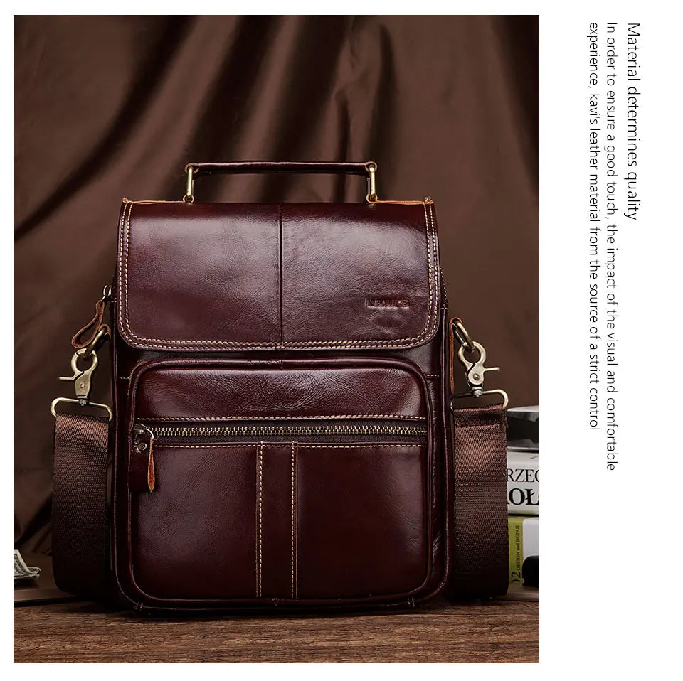Leather Men's Crossbody BagHigh Quality