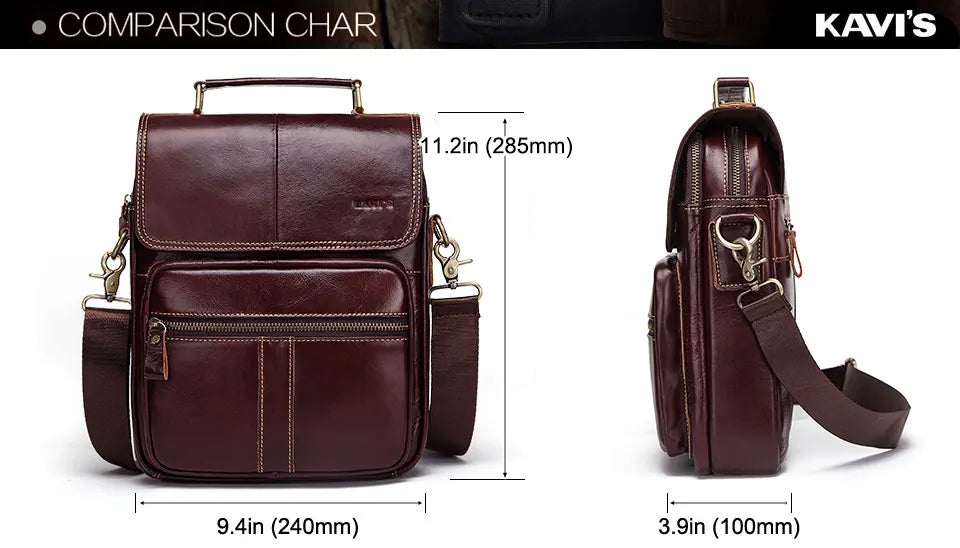 Leather Men's Crossbody BagHigh Quality