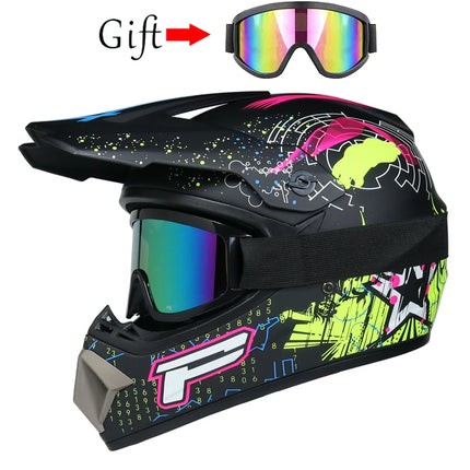 Kids Off-Road Motorcycle Helmet for Motocross & Downhill
