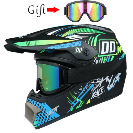 Kids Off-Road Motorcycle Helmet for Motocross & Downhill