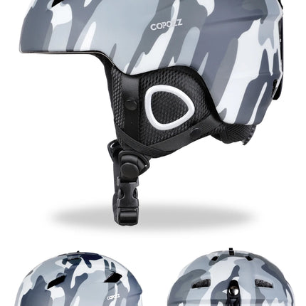 COPOZZ Lightweight Ski & Snowboard Helmet for Men, Women & Kids