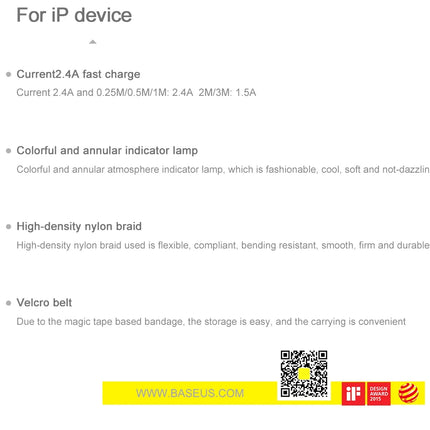 “Fast Charging Lightning USB Cable for iPhone & iPad”