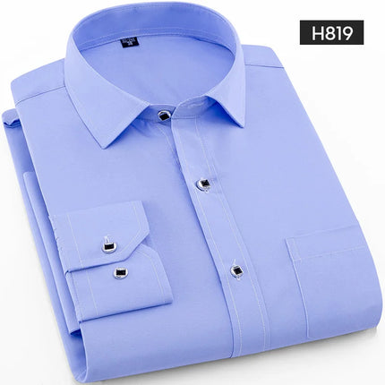 Men's Long Sleeve Printed Casual Shirt Fashion