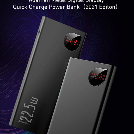 DIBELLAY 20,000mAh 22.5W Fast Charging Power Bank for iPhone & iPad”