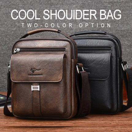 Men's Shoulder Bag Vintage Messenger Bag Leather