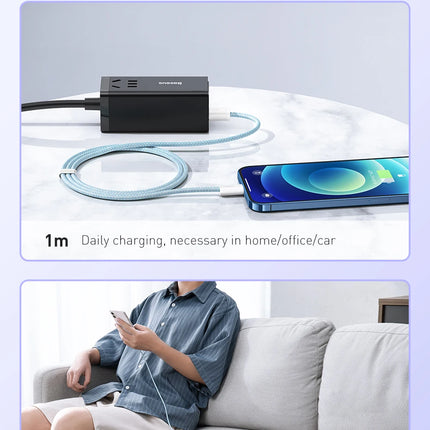 DIBELLAY Fast Charging USB Cable for iPhone & iPad”