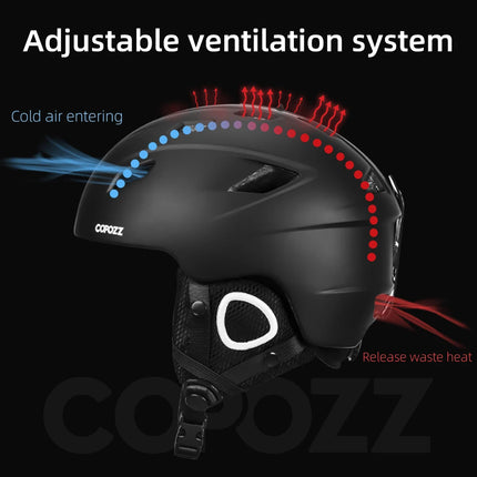 COPOZZ Lightweight Ski & Snowboard Helmet for Men, Women & Kids