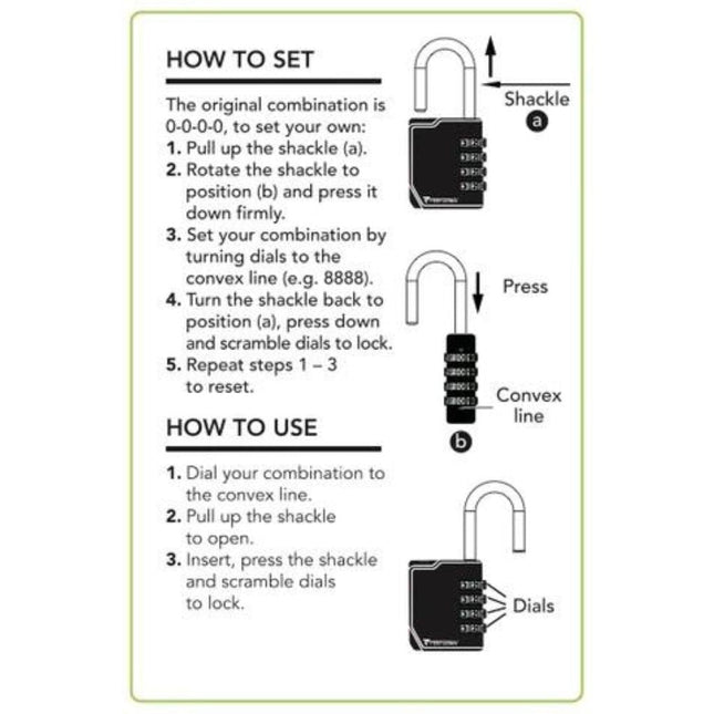 Performa DEADPOOL COMBINATION LOCK
