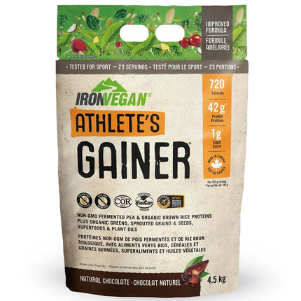 Iron Vegan ATHLETE'S GAINER, 4.5kg