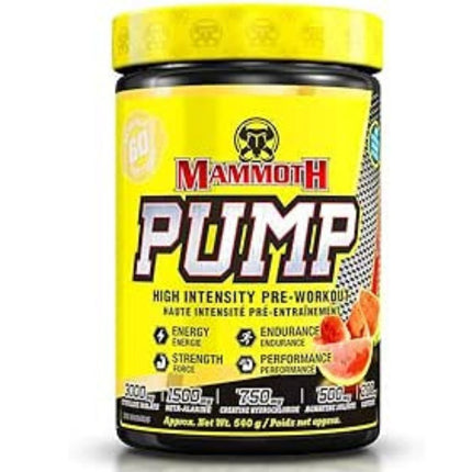 Mammoth PUMP, 60 Servings