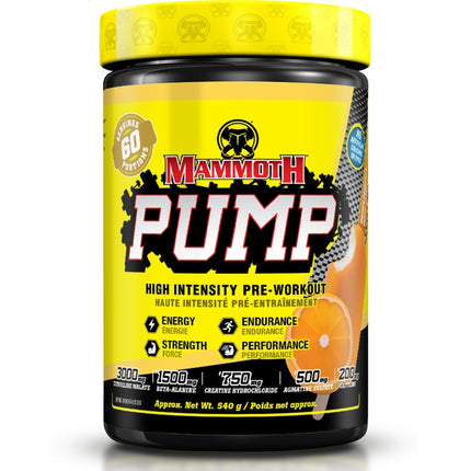 Mammoth PUMP, 60 Servings