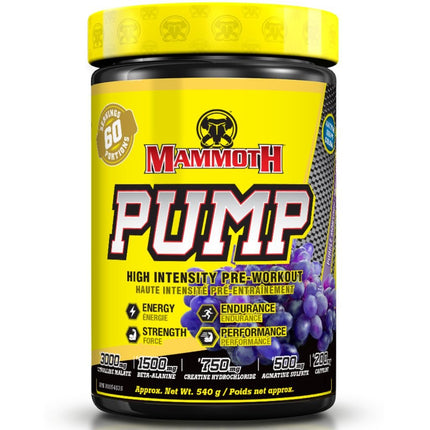 Mammoth PUMP, 60 Servings