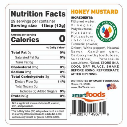 Mrs Taste ZERO/LOW CALORIE SAUCES