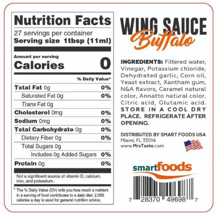 Mrs Taste ZERO/LOW CALORIE SAUCES