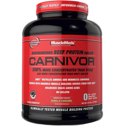 MuscleMeds CARNIVOR (Beef Protein) 4lb, 56 Servings