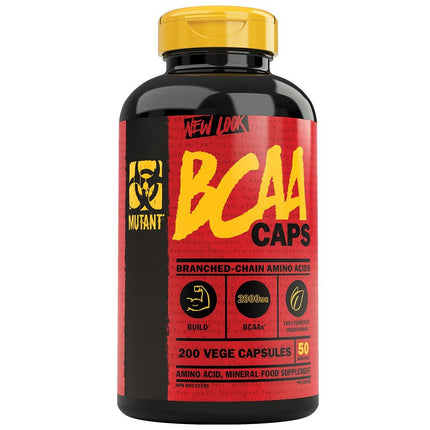 Mutant BCAA, 200 VCaps