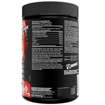 Mutant HARDCORE BCAA, 30 Servings