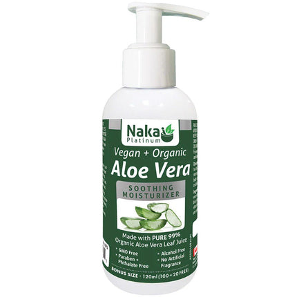 Naka Platinum ALOE VERA GEL, 120ml