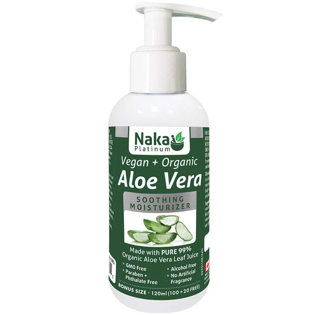 Naka Platinum ALOE VERA GEL, 120ml