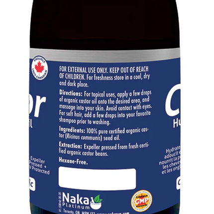 Naka Platinum PURE CASTOR MOISTURIZING OIL, 270ml