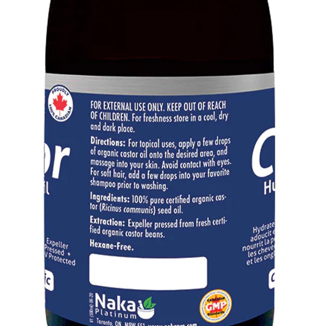 Naka Platinum PURE CASTOR MOISTURIZING OIL, 270ml