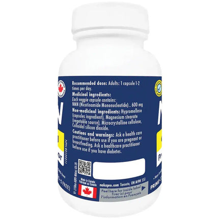 Naka Platinum NMN 600mg, 35 VCaps