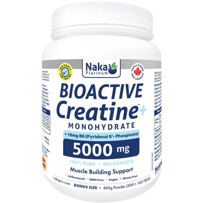 Naka Platinum BIOACTIVE CREATINE +B6, 400g