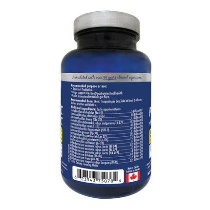 Naka Platinum MEN'S PROBIOTIC + PREBIOTIC, 35 VCaps