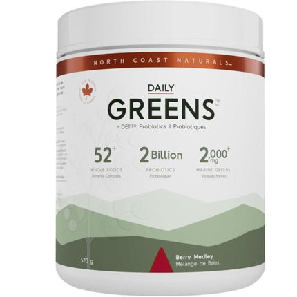 North Coast Naturals DAILY GREENS (60 Servings), 570g