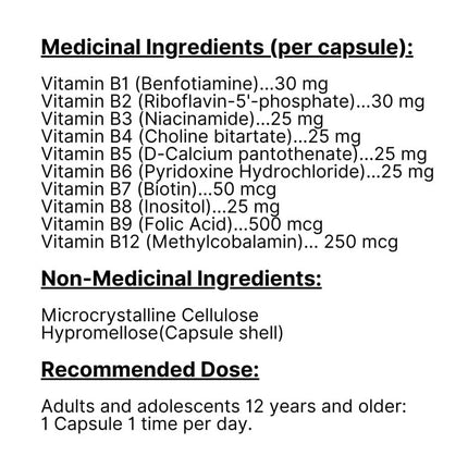 Nutridom B-COMPLEX, 120 VCaps