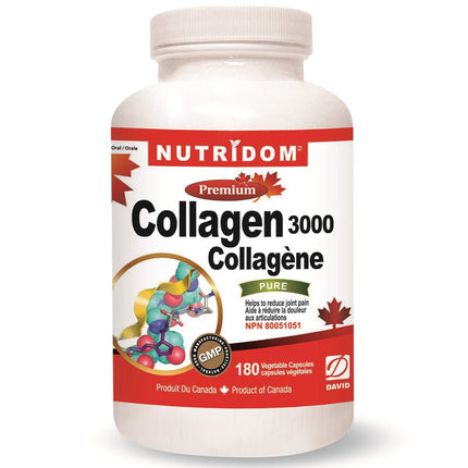 Nutridom COLLAGEN 3000, 180 VCaps