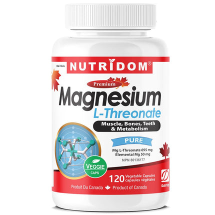 Nutridom MAGNESIUM L-THREONATE, 120 VCaps