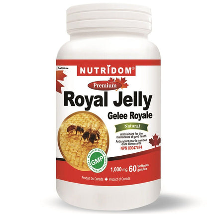 Nutridom ROYAL JELLY, 60 Softgels