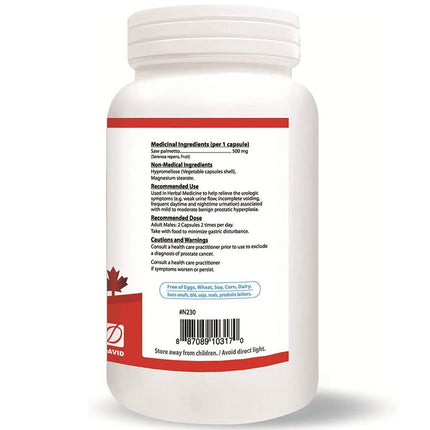 Nutridom SAW PALMETTO, 120 VCaps