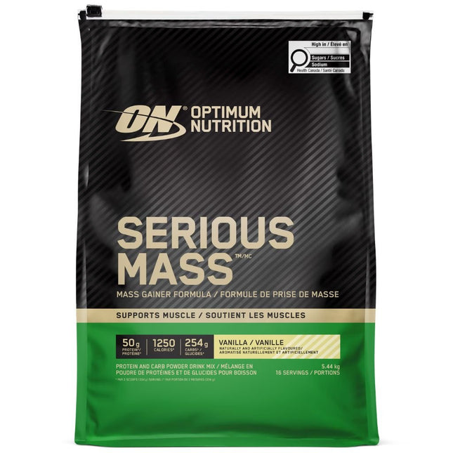 Optimum Nutrition SERIOUS MASS, 12lbs