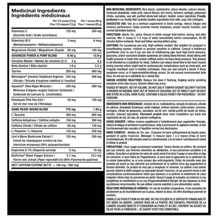 PVL DOMIN8 Pre-workout (520g), 40 Servings