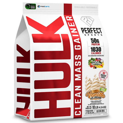 Perfect Sports HULK CLEAN MASS GAINER, 10lb