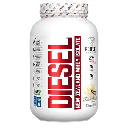 Perfect Sports DIESEL (New Zealand Whey Protein Isolate), 2lb