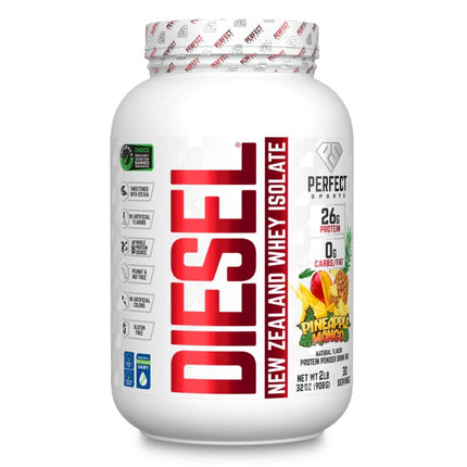 Perfect Sports DIESEL (New Zealand Whey Protein Isolate), 2lb