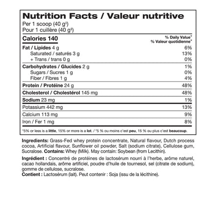 Perfect Sports ULTRA FUEL GRASS FED WHEY PROTEIN, 4lb