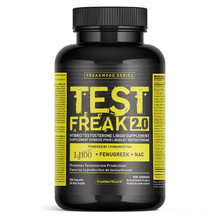 PharmaFreak TEST FREAK 2.0, 180 VCaps