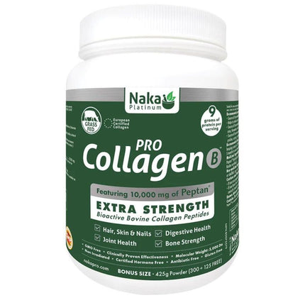 Naka Platinum PRO COLLAGEN EXTRA STRENGTH (BOVINE), 425g