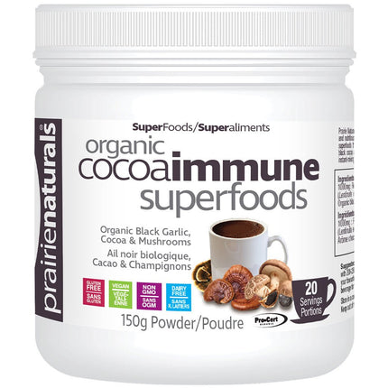 Prairie Naturals ORGANIC COCOAIMMUNE SUPERFOODS, 150g