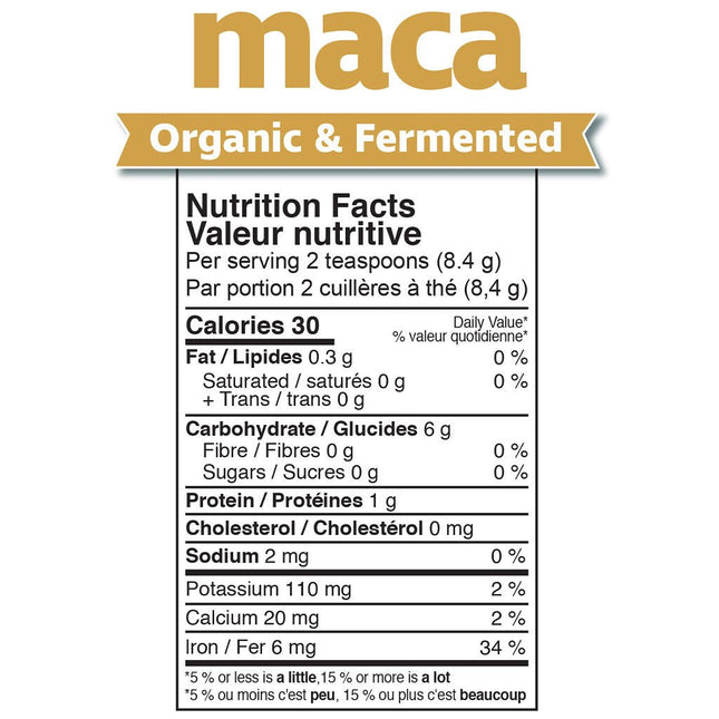 Prairie Naturals FERMENTED ORGANIC MACA, 150g
