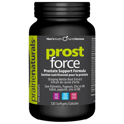 Prairie Naturals PROST FORCE (Prostate Support), 120 Softgels