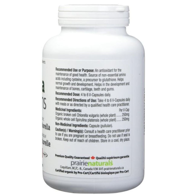 Prairie Naturals SUPERFOODS AQUA GREENS, 360 VCaps