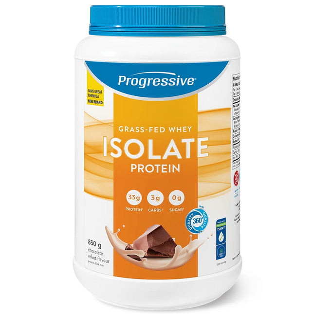 Progressive GRASS-FED WHEY ISOLATE PROTEIN, 850g