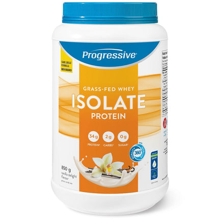 Progressive GRASS-FED WHEY ISOLATE PROTEIN, 850g